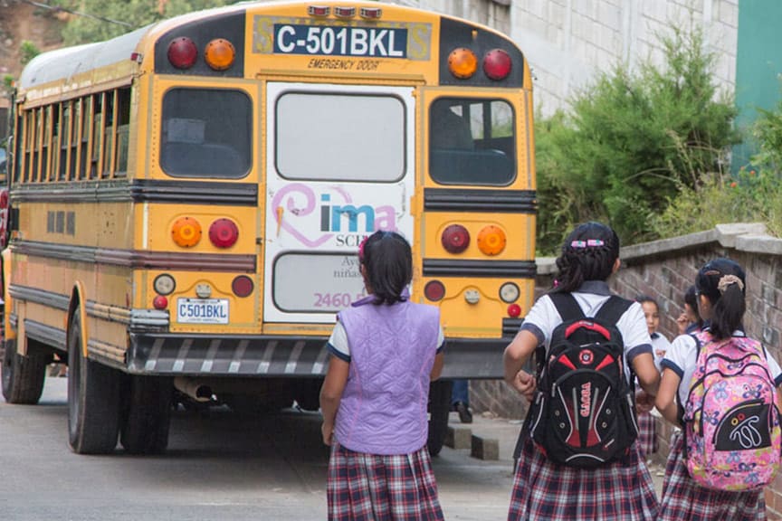 We have funds for the bus!